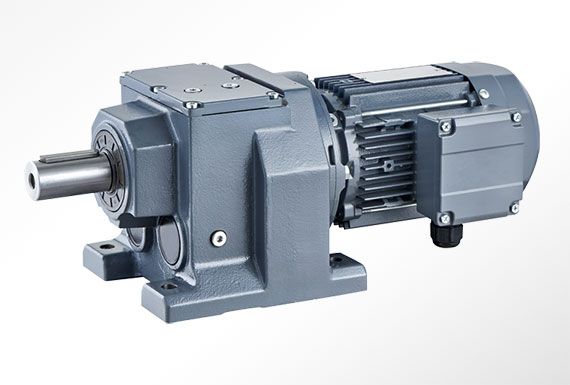 Cast iron helical gearbox